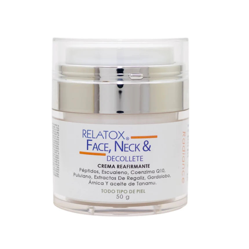 RELATOX FACE, NECK & DECOLLETE (VIT C,VIT E Y EXTR. BOTANICOS) 50G
