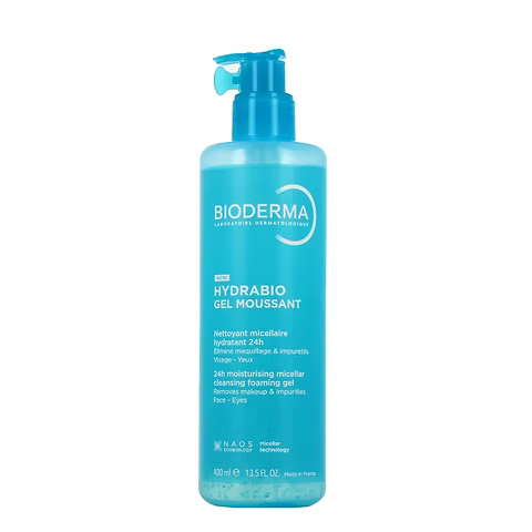 BIODERMA HYDRABIO GEL MOUSSANT 400 ML.