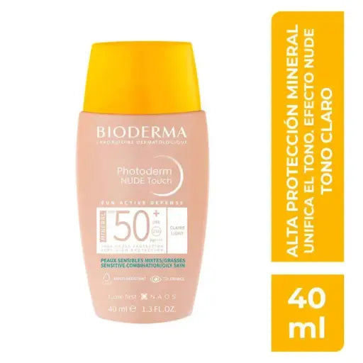 BIODERMA PHOTODERM NUDE TOUCH TONO CLARO