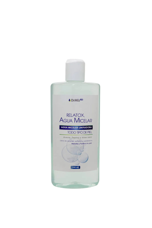 RELATOX AGUA MICELAR (avena,pepino y aloe vera) 250ML