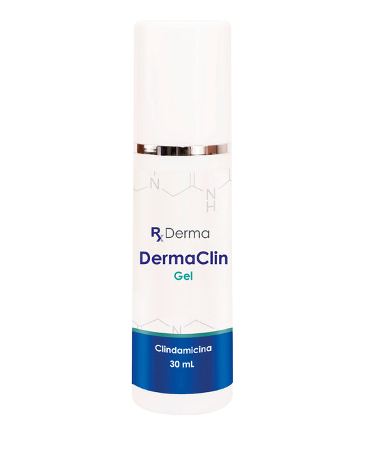 RX DERMA CLIN Clindamicina 1%,Gel Organico)