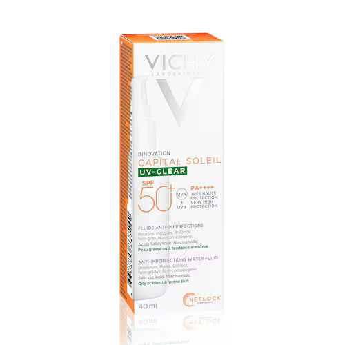 VICHY CAPITAL SOLEI ANTI IMPERFECCIONES FPS50+ 40ML