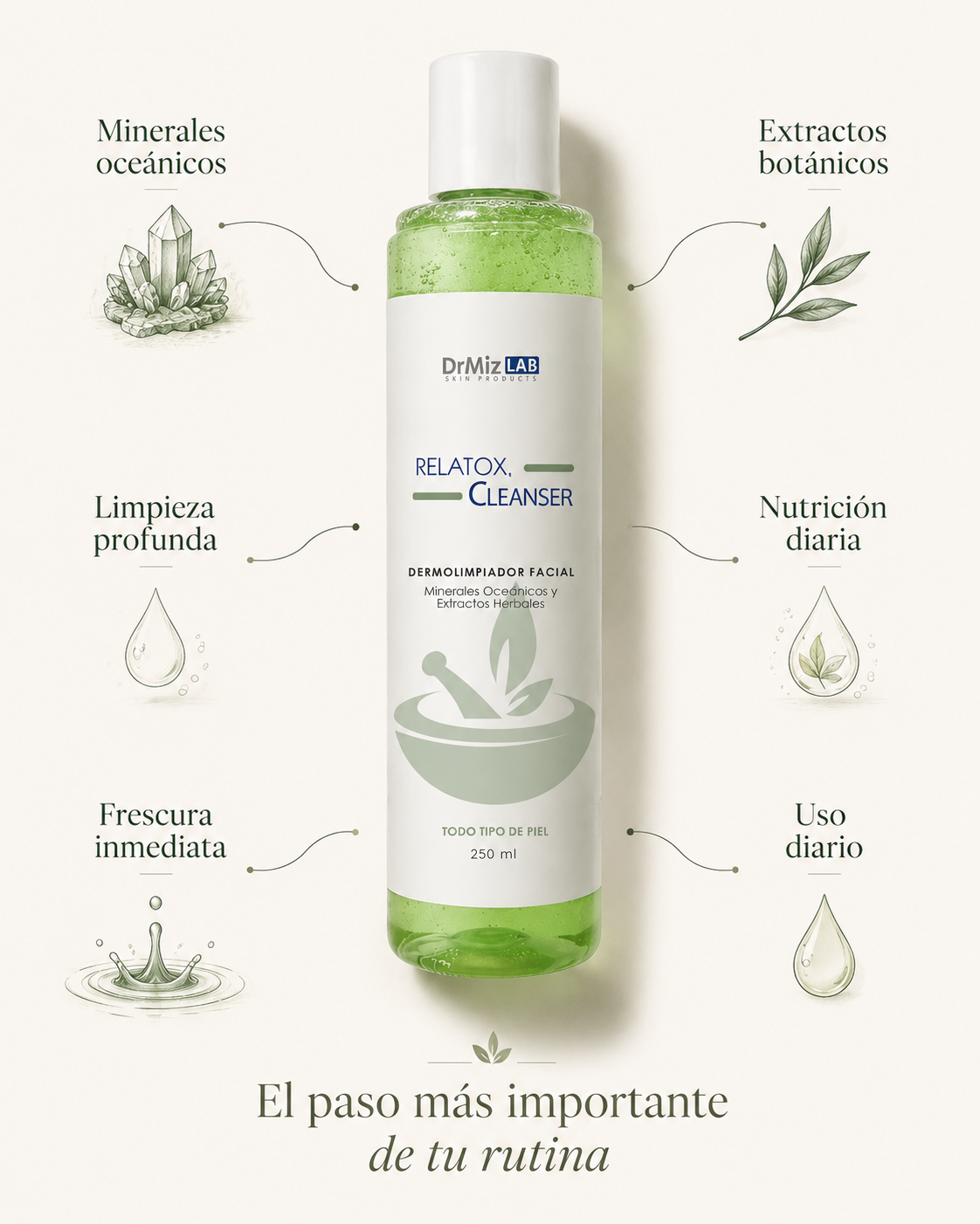 Relatox Cleanser - 250ml